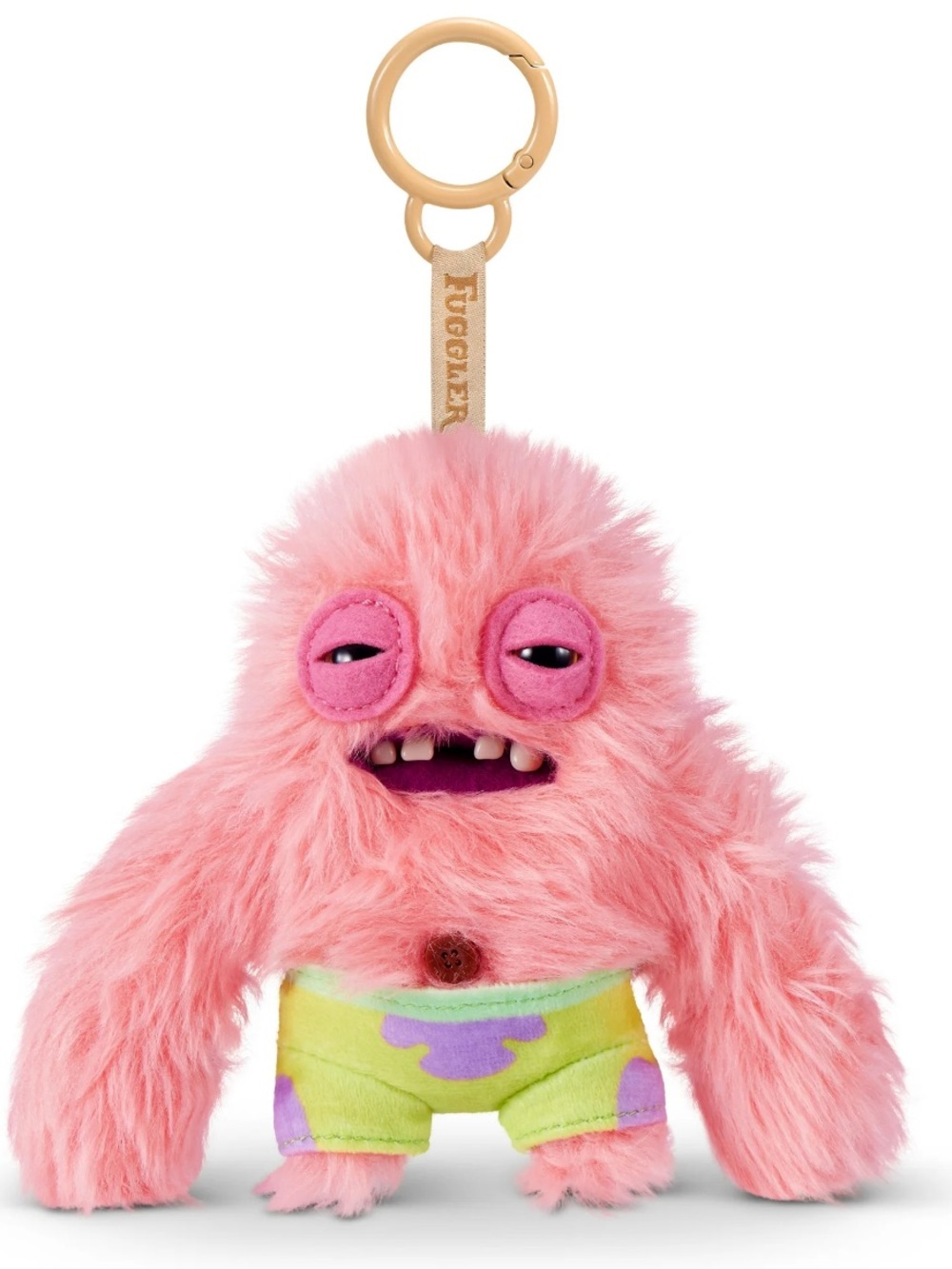 Patrick Fuggler X SpongeBob Series bag charm Keychain